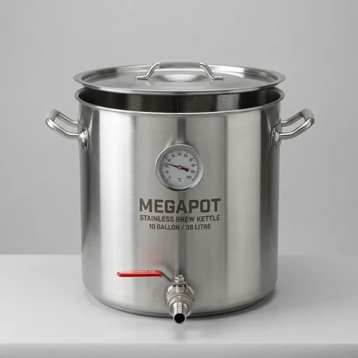 Megapot Stainless Brew Kettle