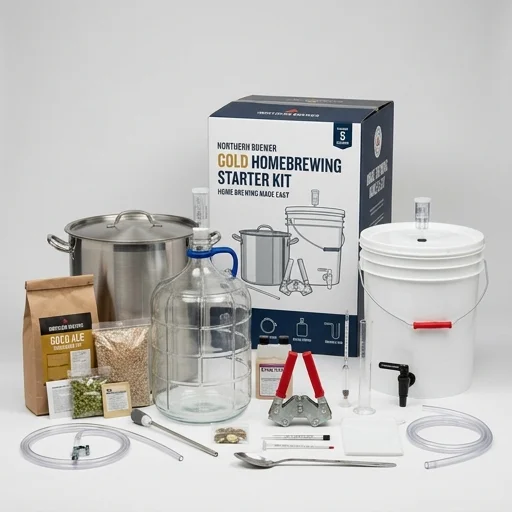 Northern Brewer Gold Homebrewing Starter Kit