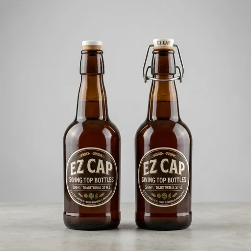 EZ Cap Swing Top Bottles